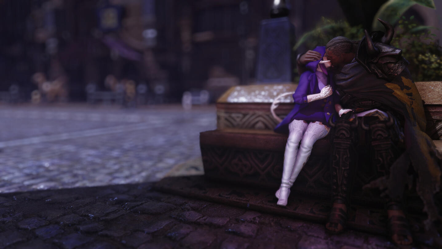 surprise in the rain.